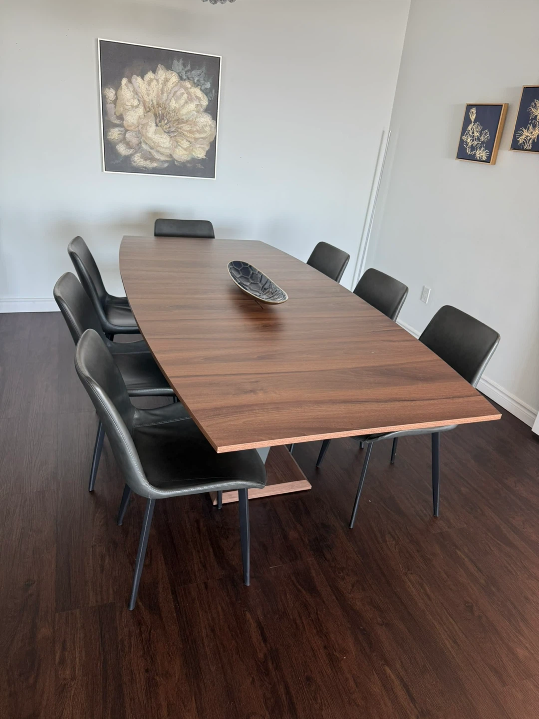 Modern Walnut Dining Table & Sideboard - photo 3