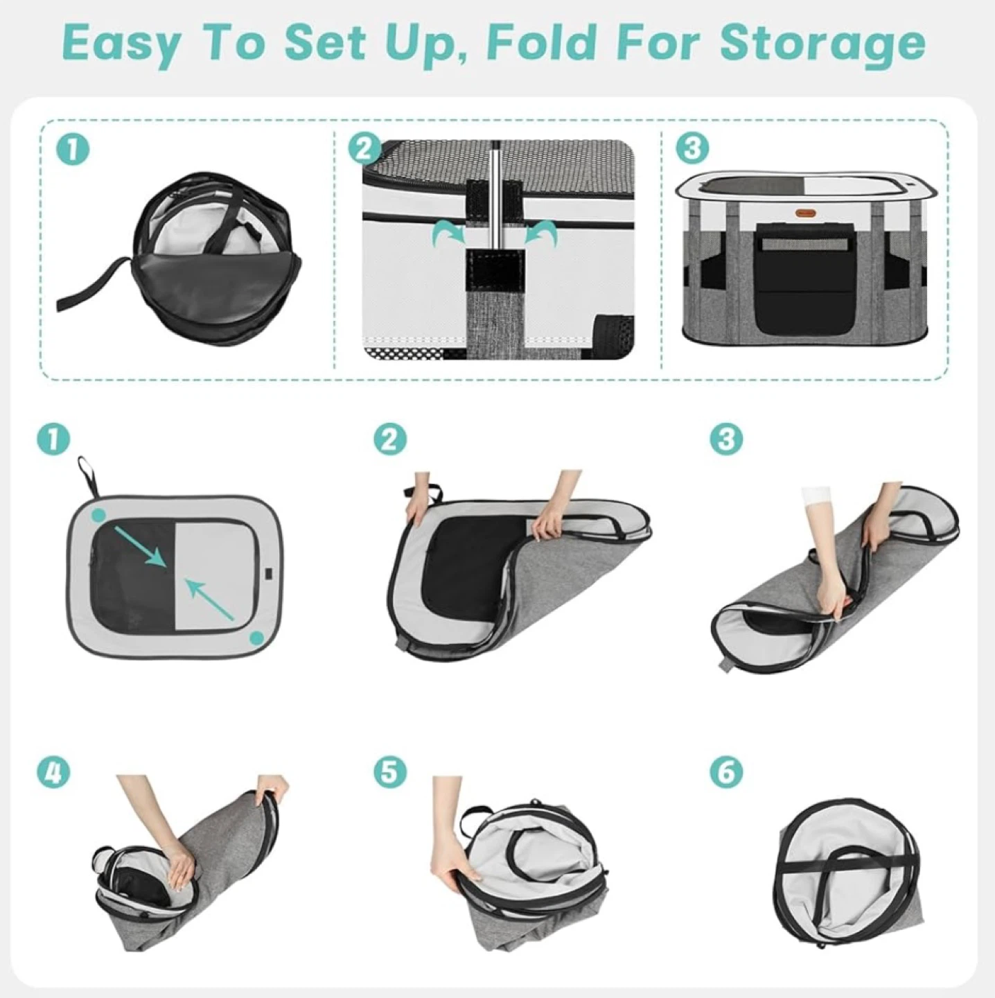 Seiyir T Pet Playpen Tent - photo 3