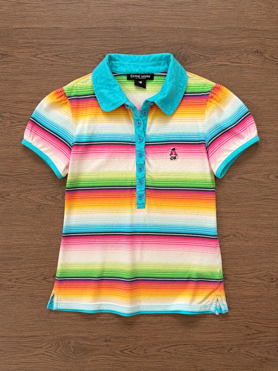 Teenie Weenie Striped Polo Shirt - photo 2