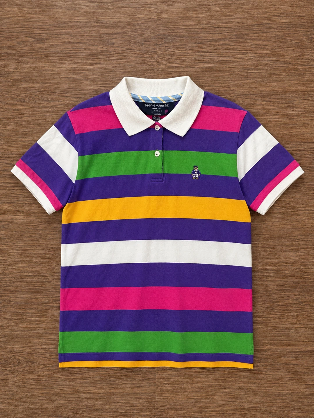 Teenie Weenie Striped Polo Shirt - photo 3