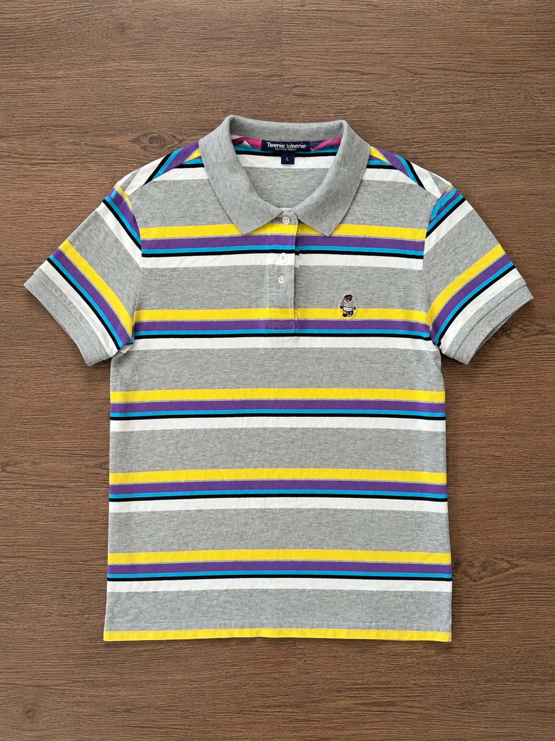 Teenie Weenie Striped Polo Shirt