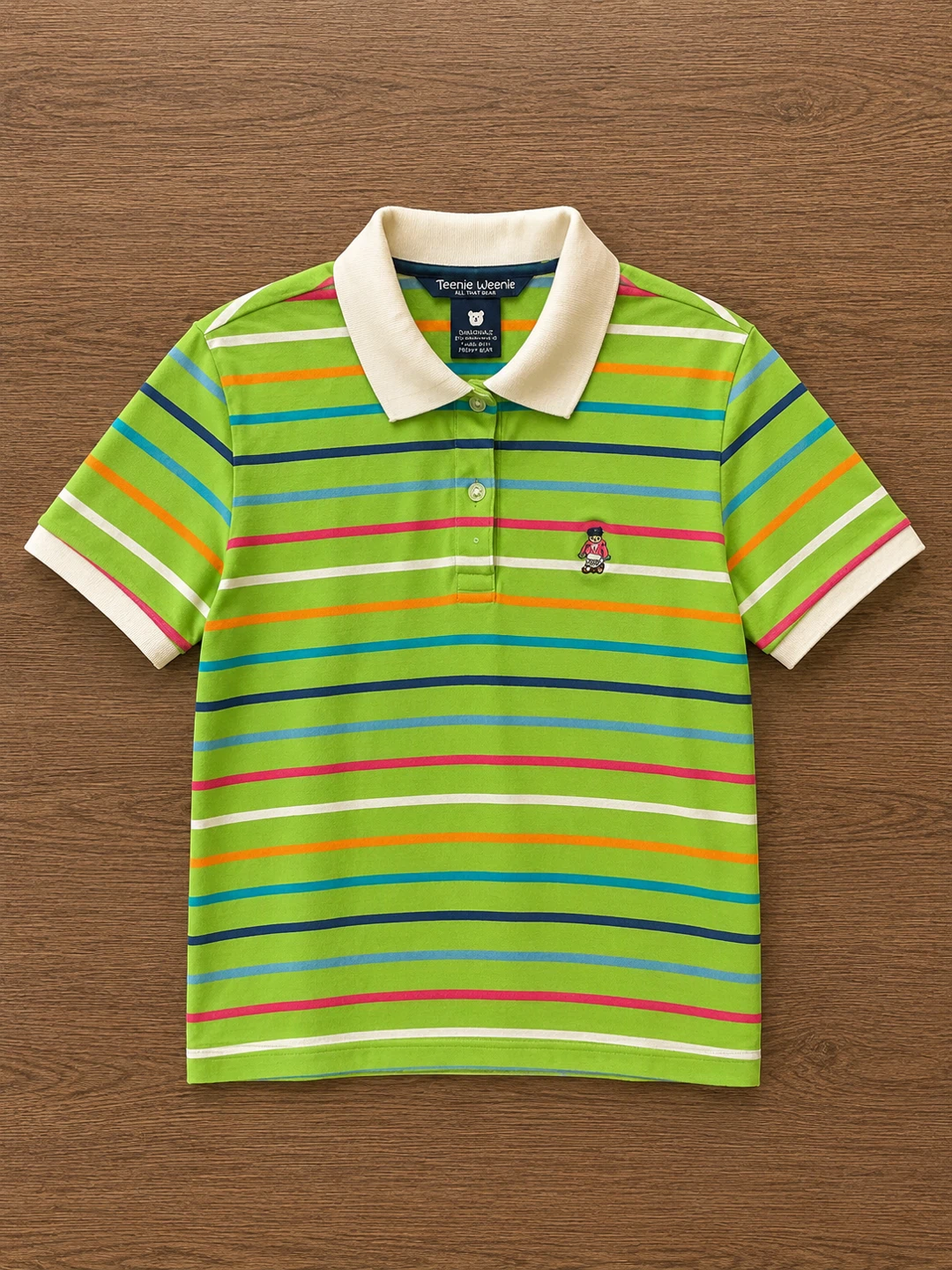 Teenie Weenie Striped Polo Shirt - photo 4