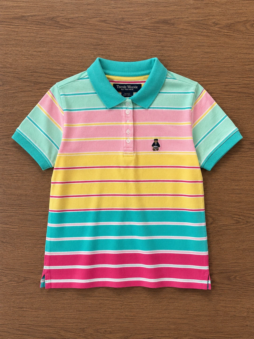 Teenie Weenie Striped Polo Shirt - photo 5