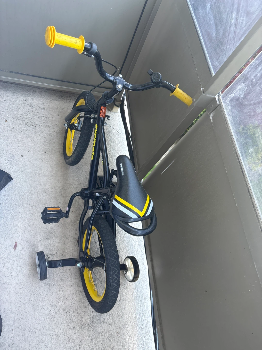 GOMO Kids Bike - Black & Yellow - photo 2