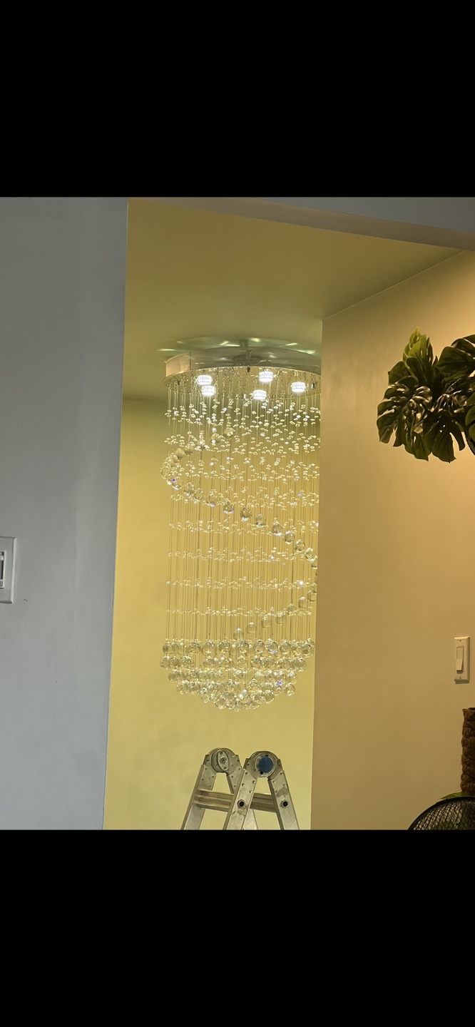 Crystal Chandelier Pendant Light Fixture