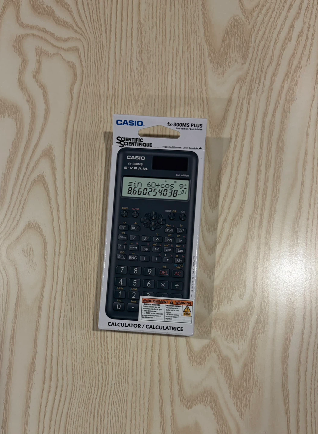 Casio fx-300MS PLUS Scientific Calculator