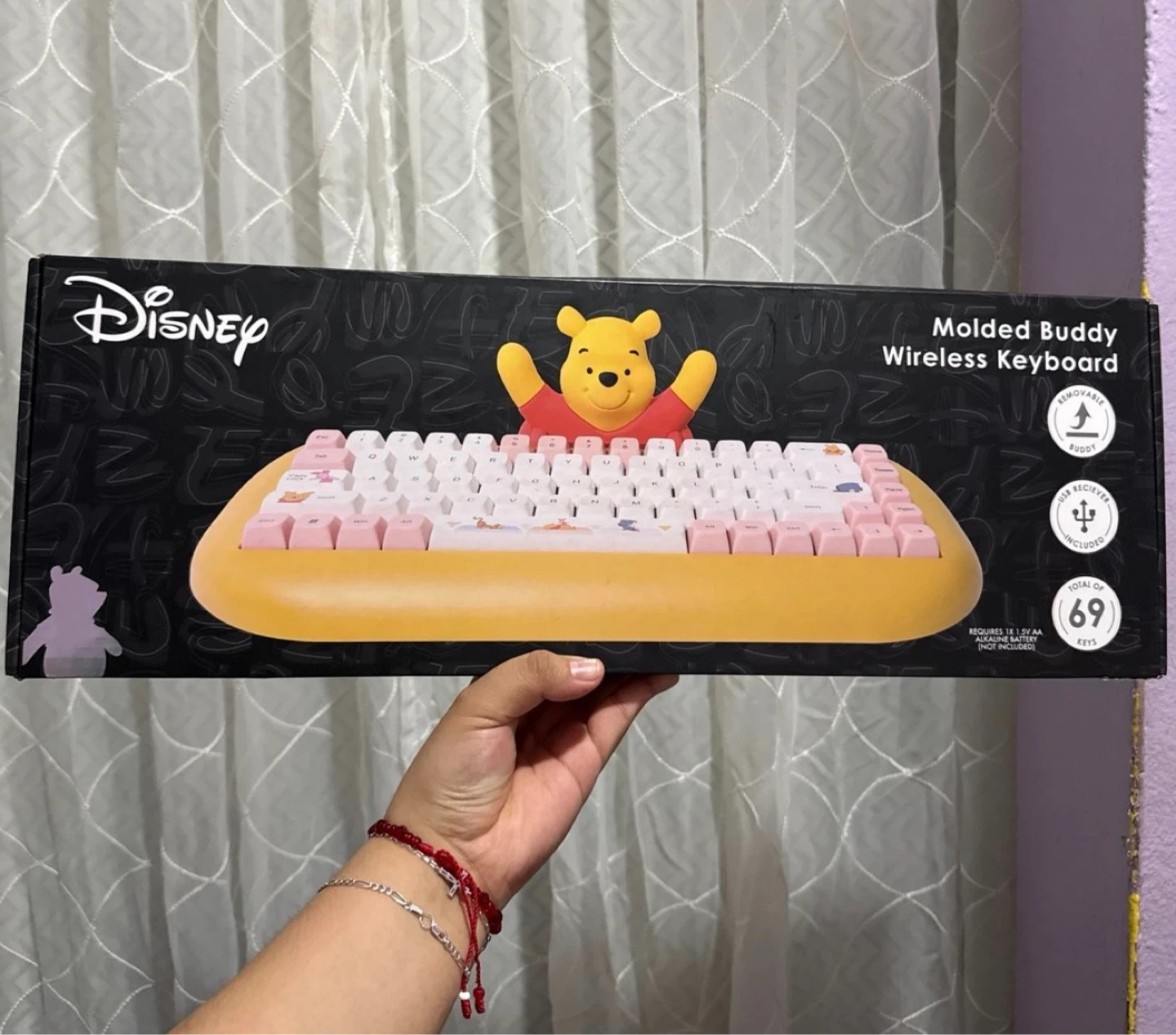 Disney Winnie the Pooh Molded Buddy Wireless Keyboard