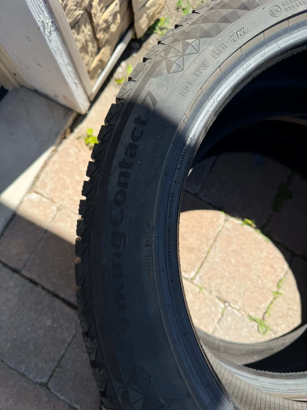 2 Continental VikingContact 7 Tires (255/45R19 XL) - photo 5