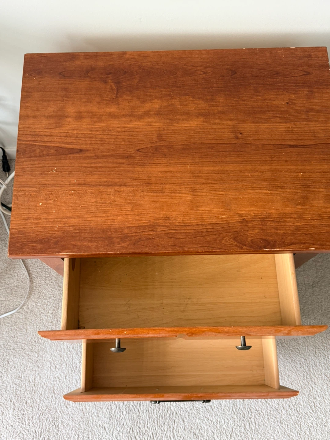 Wooden Nightstand / Dresser - photo 2