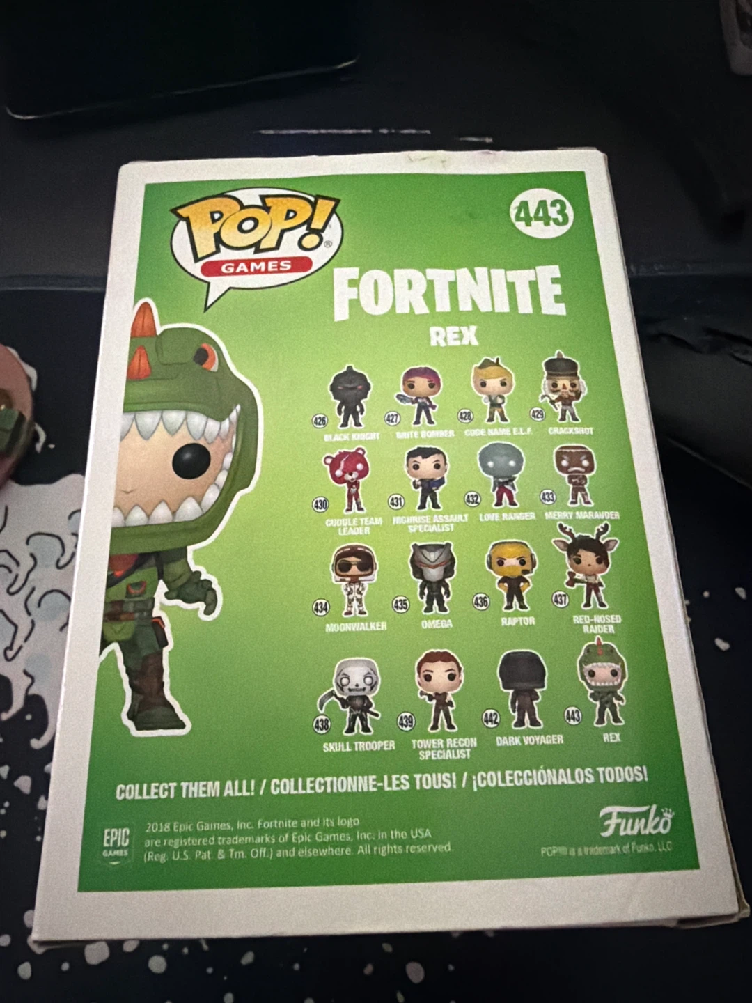 Funko Pop! Fortnite Rex #443 Vinyl Figure - photo 2