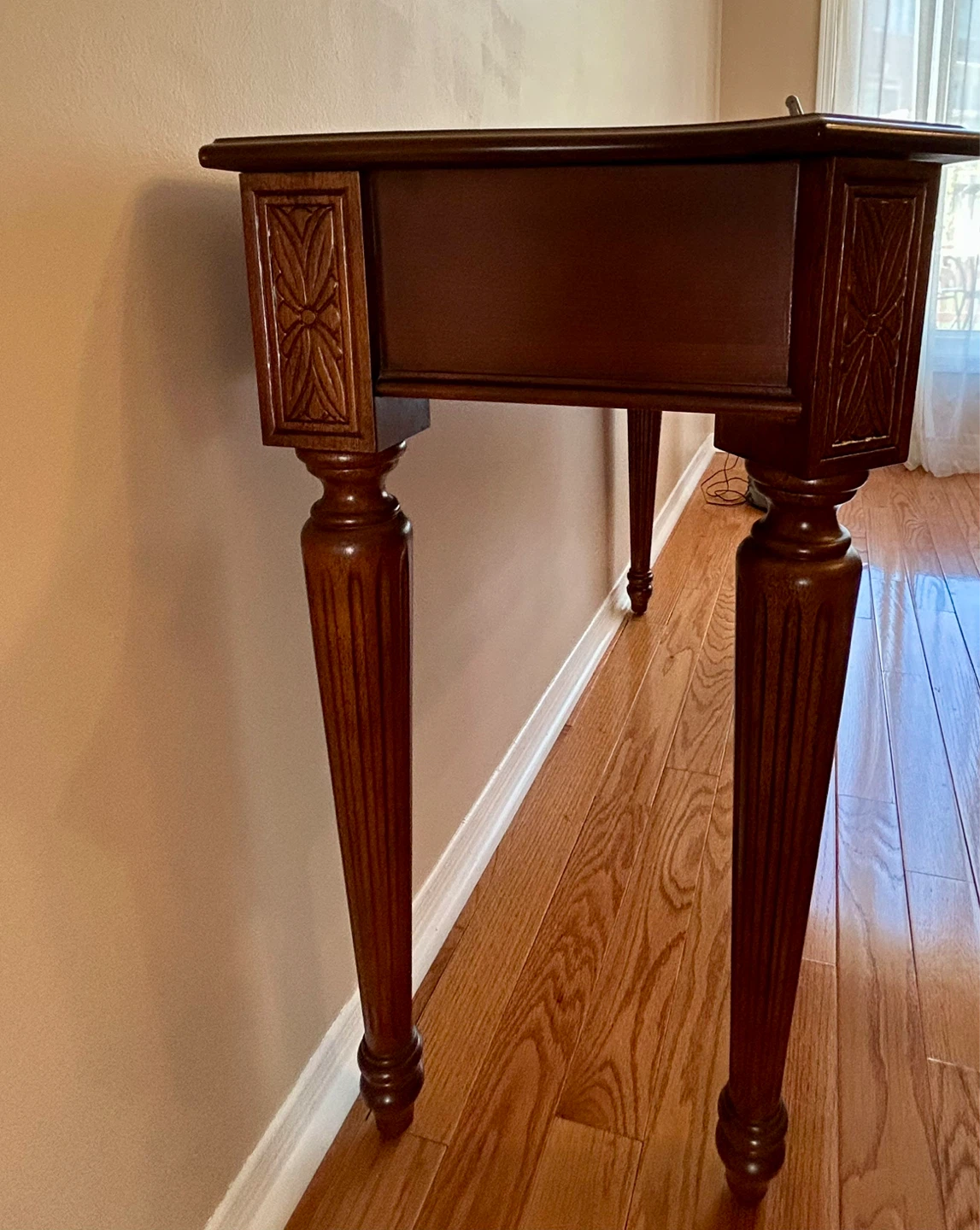 Wooden Console Table - photo 5