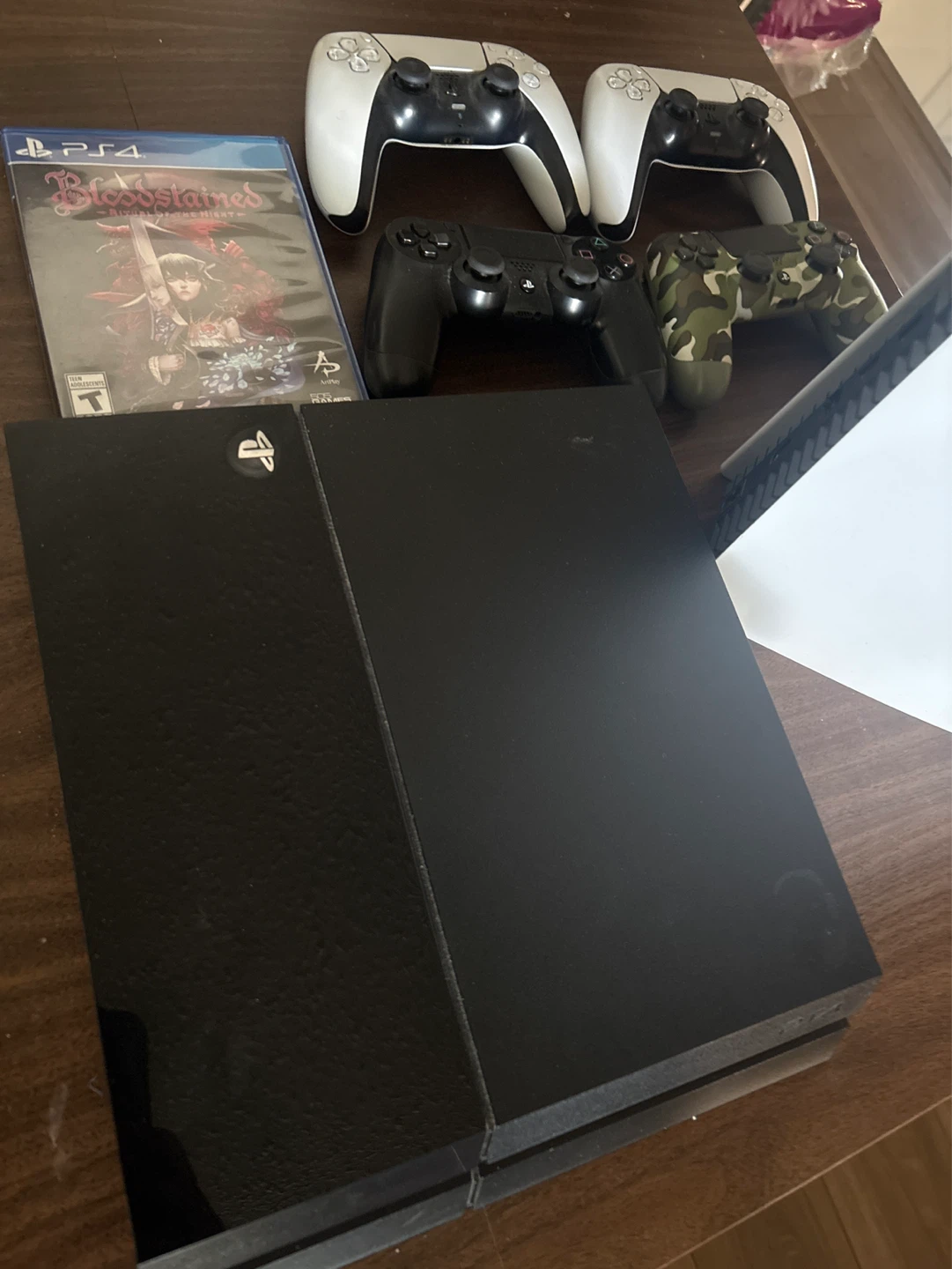 PlayStation 4 Console Bundle with Controllers and Game