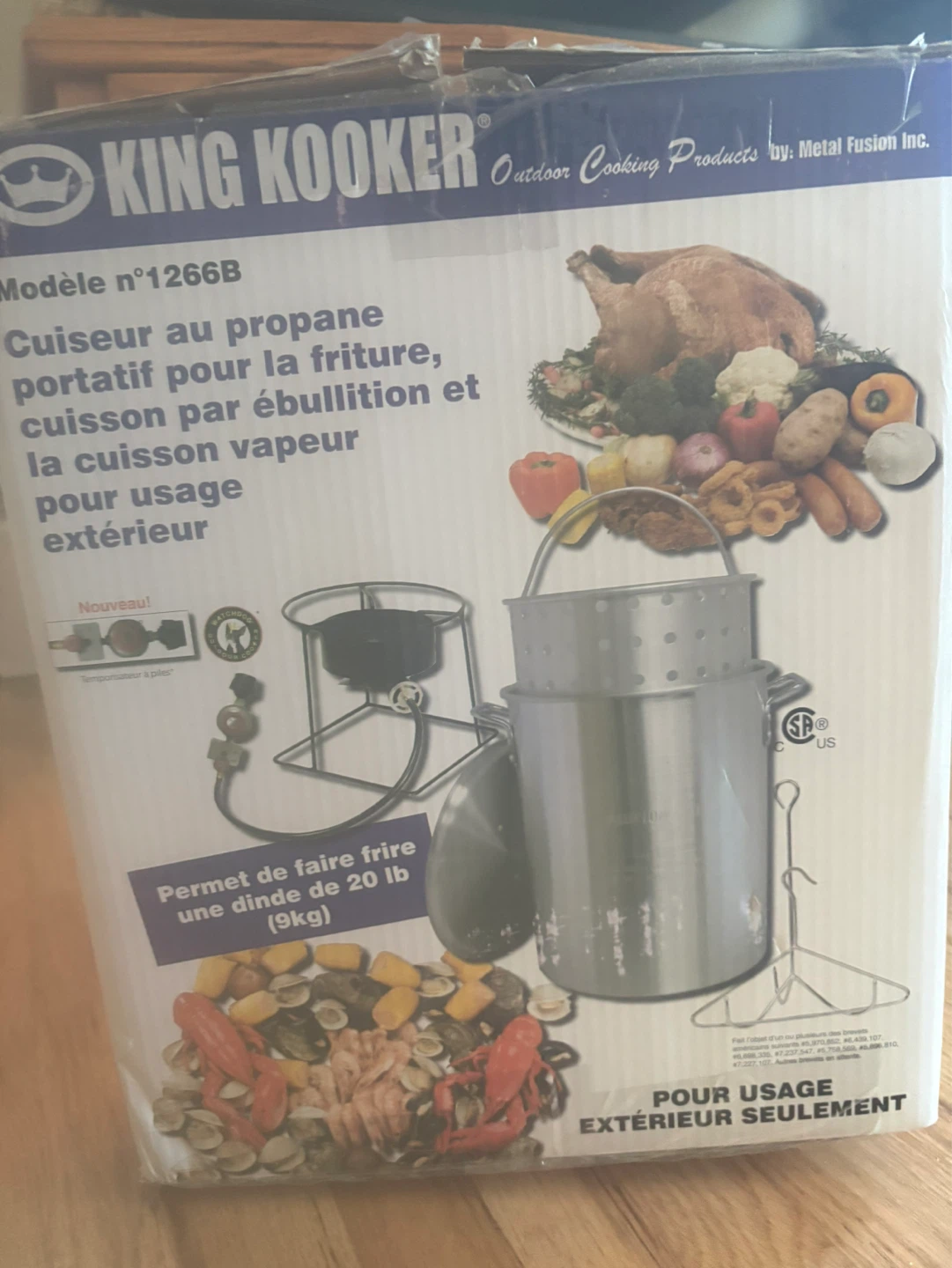 King Kooker Propane Fryer 1266B