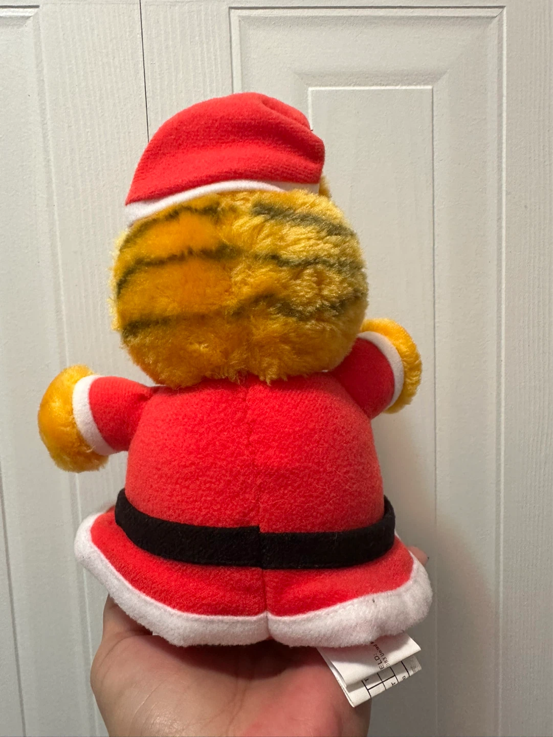 Vintage Garfield Santa Plush Toy 1978 - photo 2