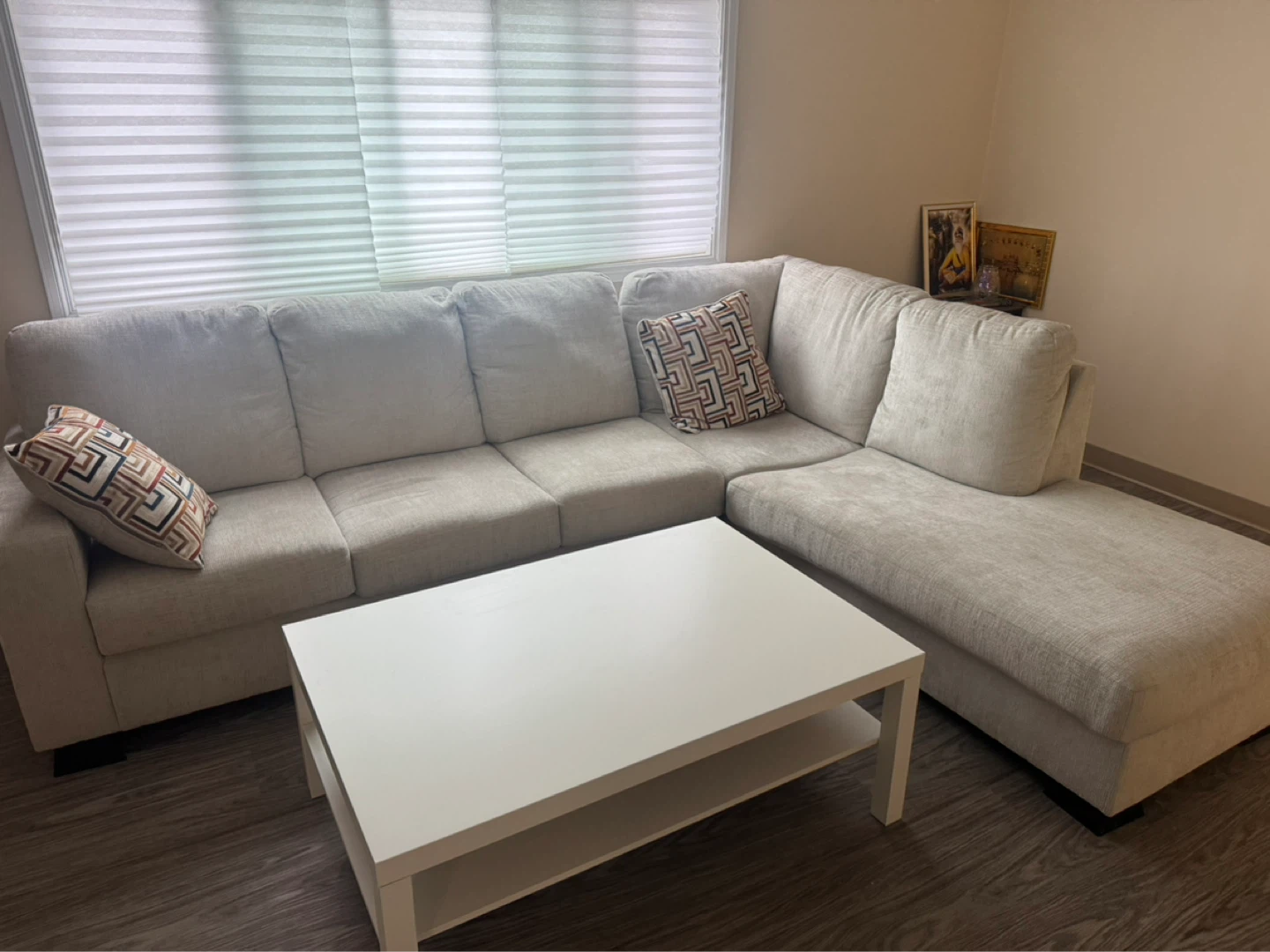 Aviemore 2 Piece Sectional with Chaise - Stone / Right Facing - photo 3