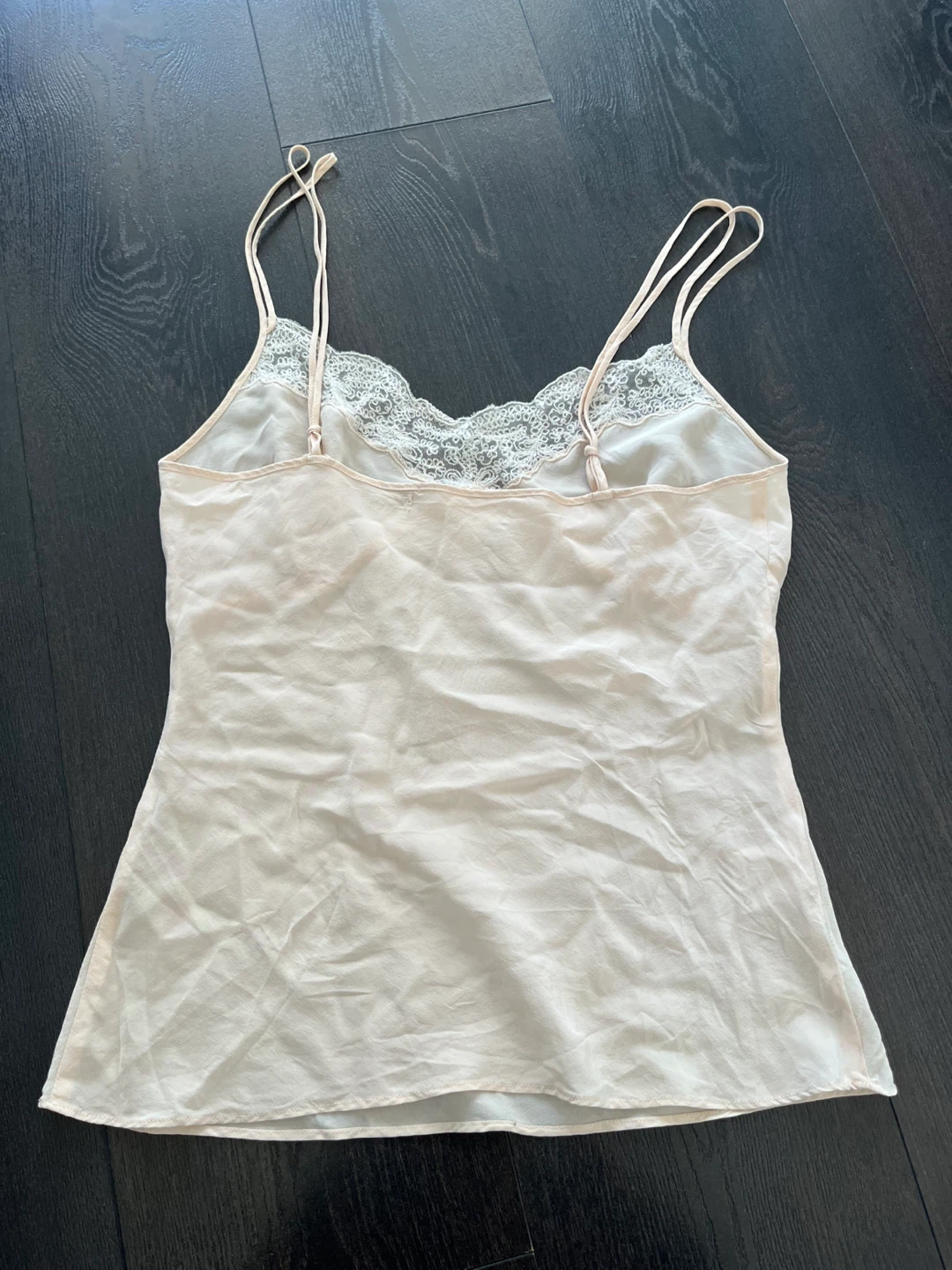 100% Silk Lace Top Camisole - Size S - photo 2
