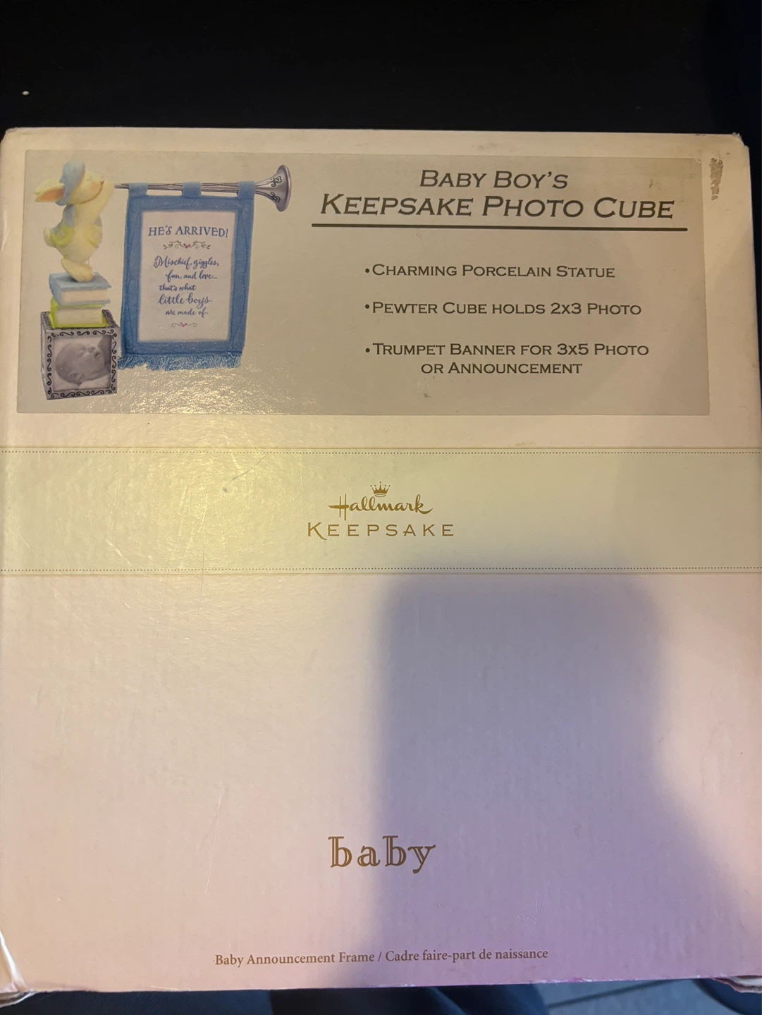 Hallmark Keepsake Baby Boy's Photo Cube - photo 3