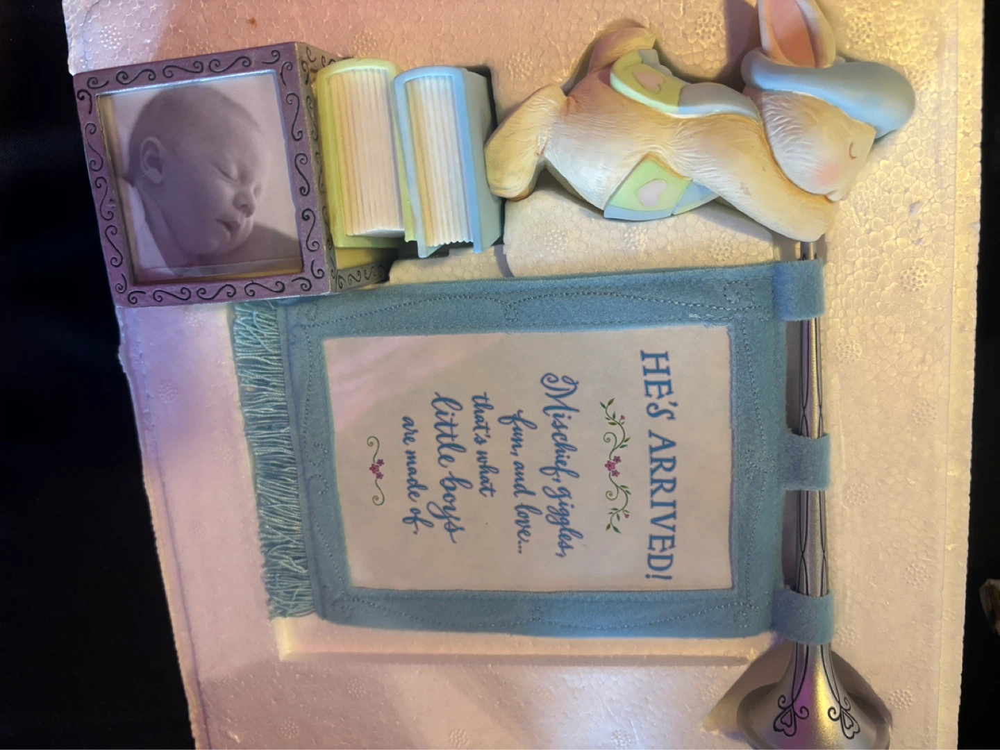 Hallmark Keepsake Baby Boy's Photo Cube - photo 2