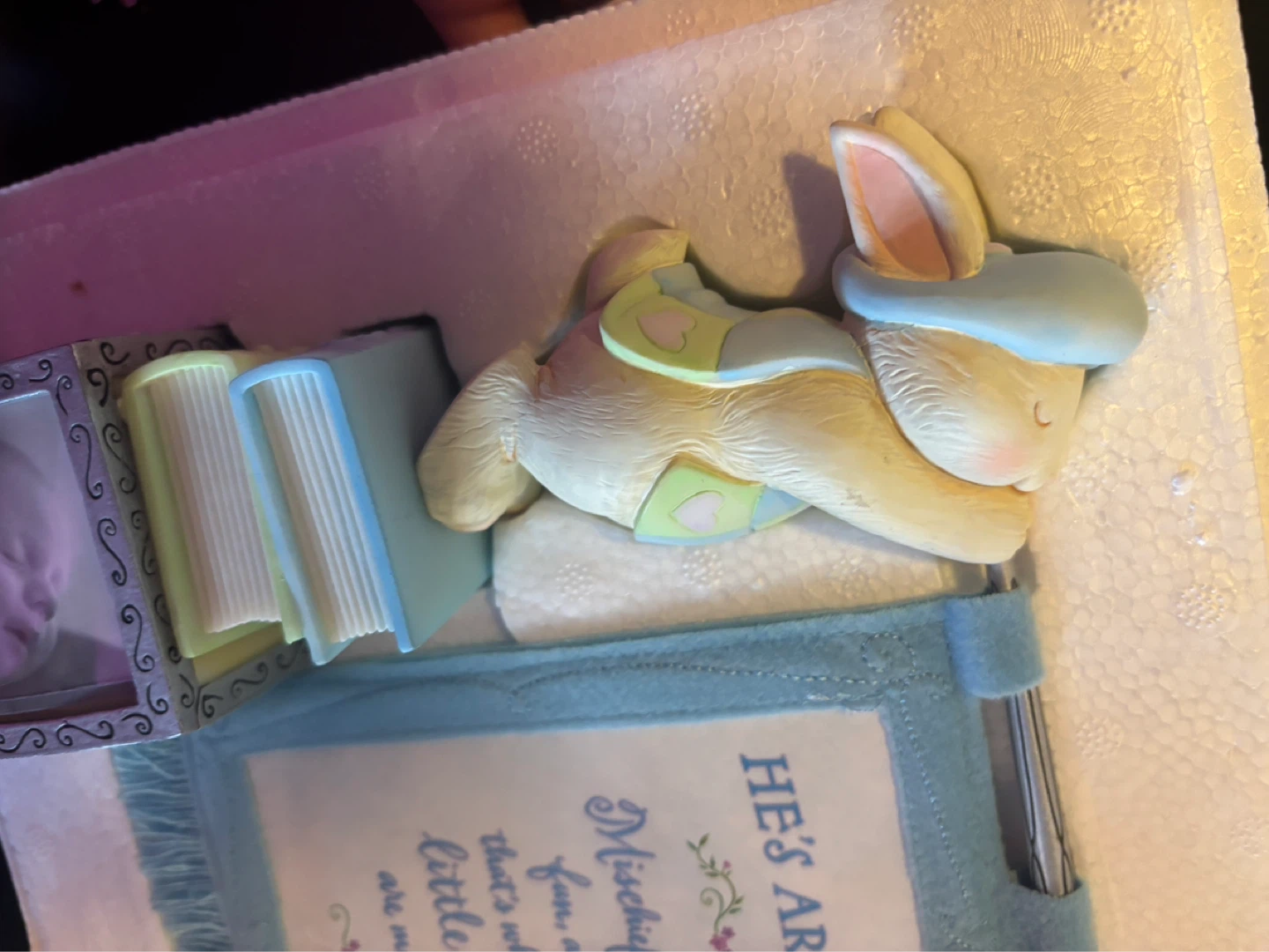 Hallmark Keepsake Baby Boy's Photo Cube