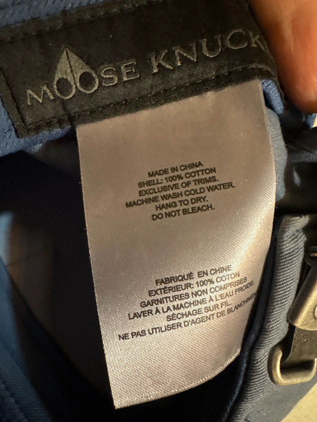 Moose Knuckles Baseball Cap - photo 5