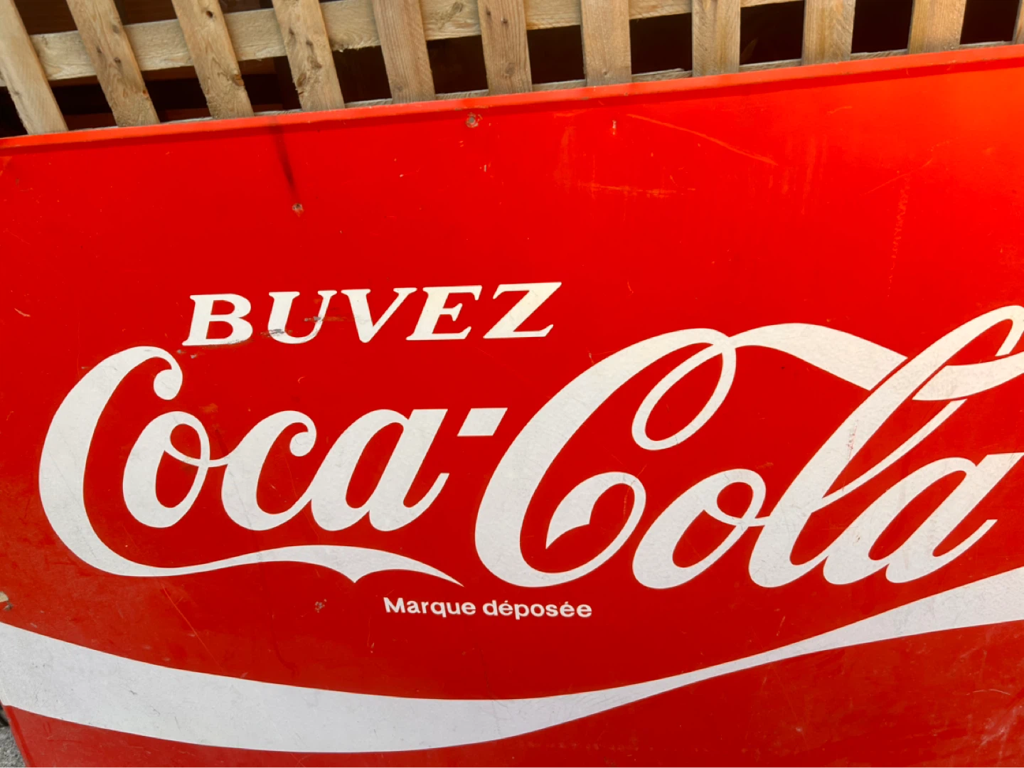 Coca-Cola "Buvvez Coca-Cola" Sign - photo 4