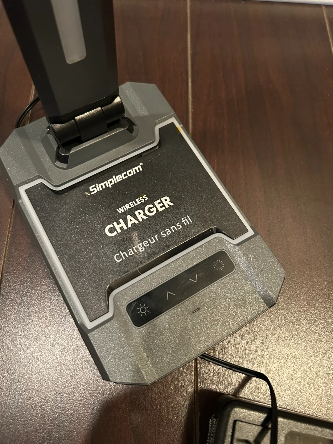 Simplecom Wireless Charger LED Desk Lamp - photo 2