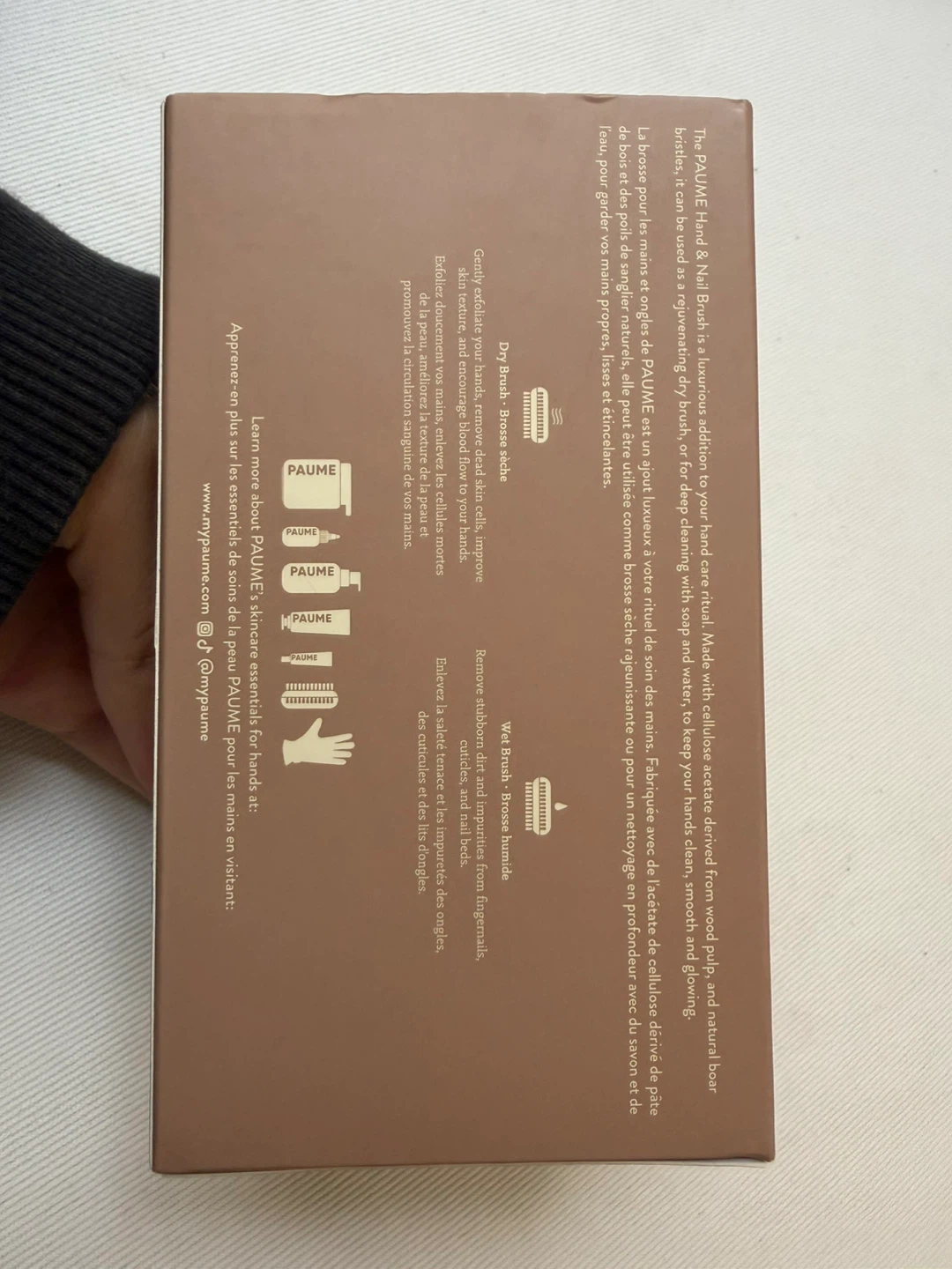 PAUME Hand & Nail Brush Set - photo 2