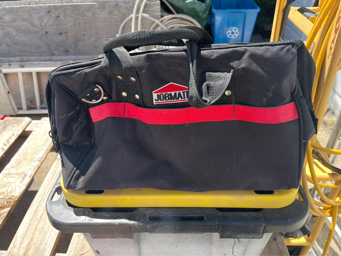 JOBMATE Black & Red Tool Bag