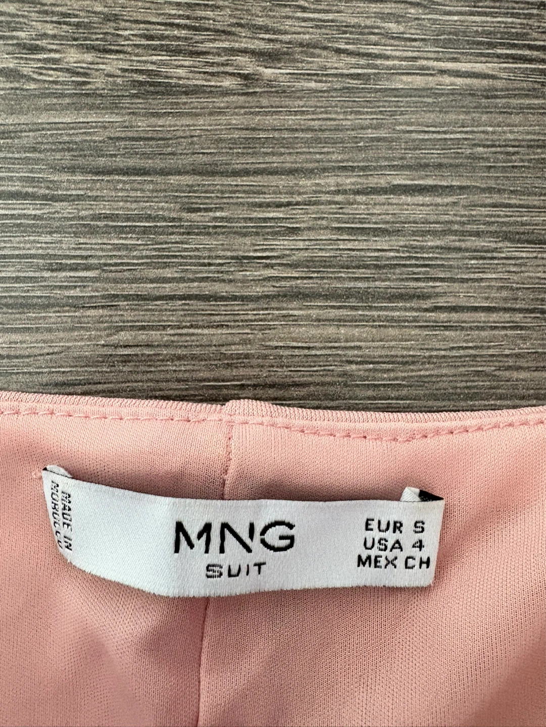 MNG (Mango) Suit Pink V-Neck Dress - photo 2