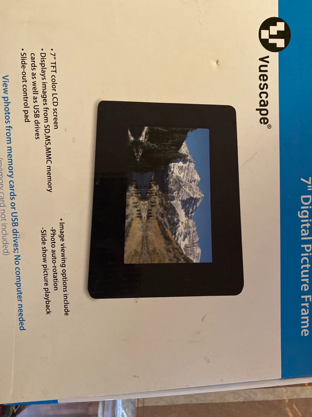 Vuescape 7" Digital Picture Frame
