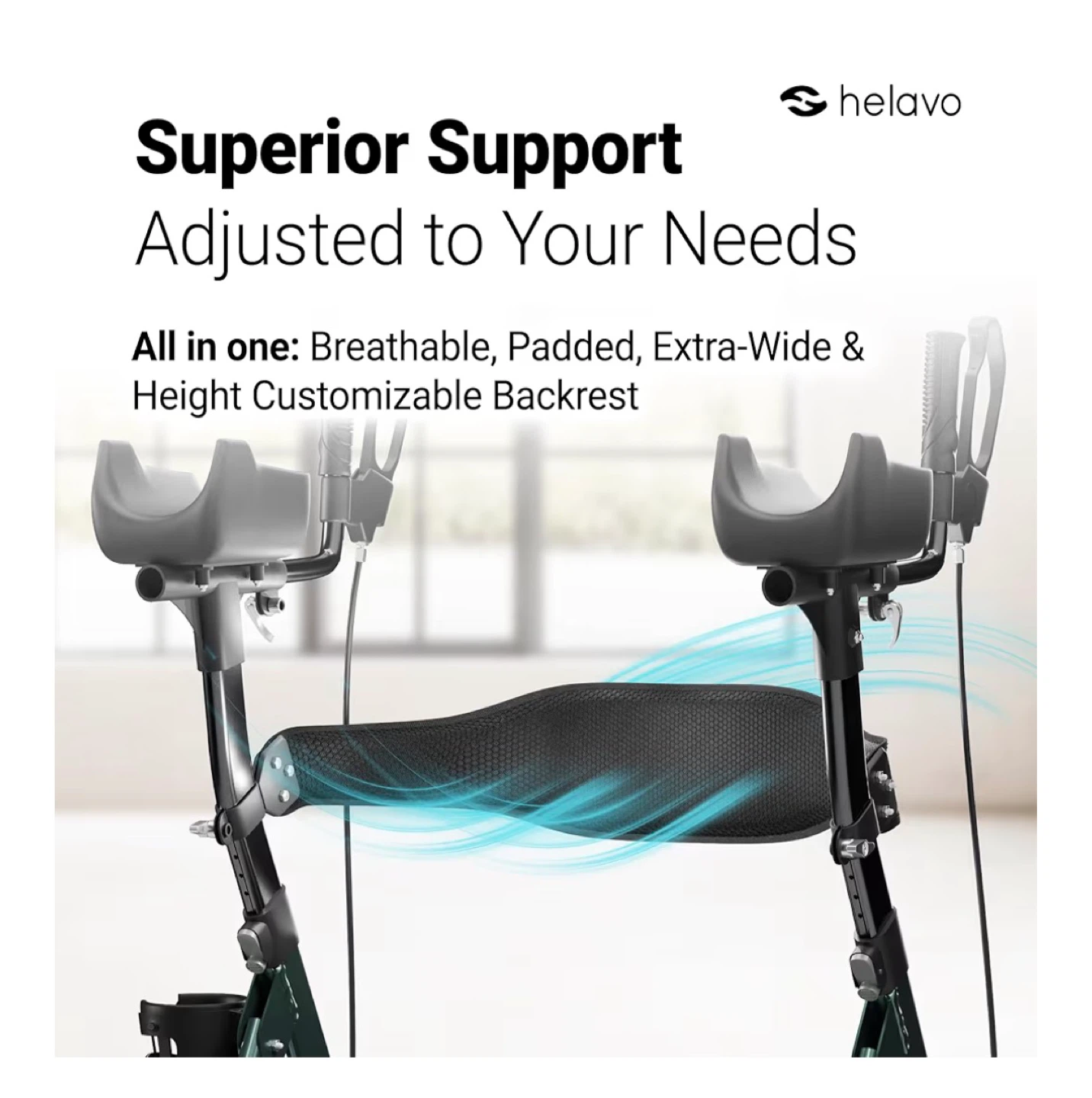 Helavo Rollator H1360 Mobility Walker - photo 4