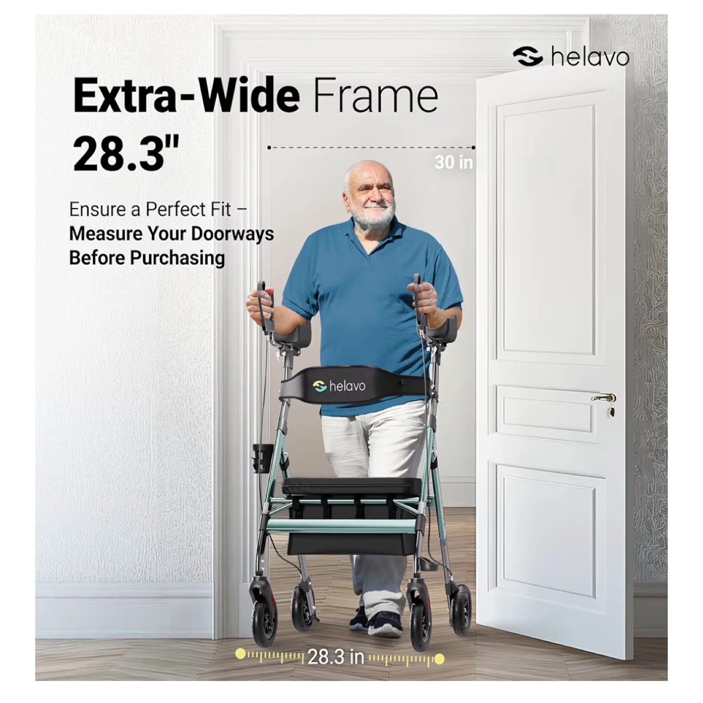Helavo Rollator H1360 Mobility Walker - photo 3