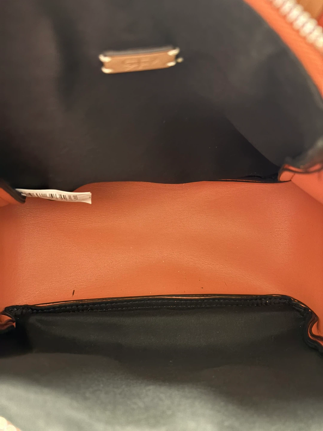 PARFOIS Coral Orange Vegan Leather Top Handle Bag - photo 3