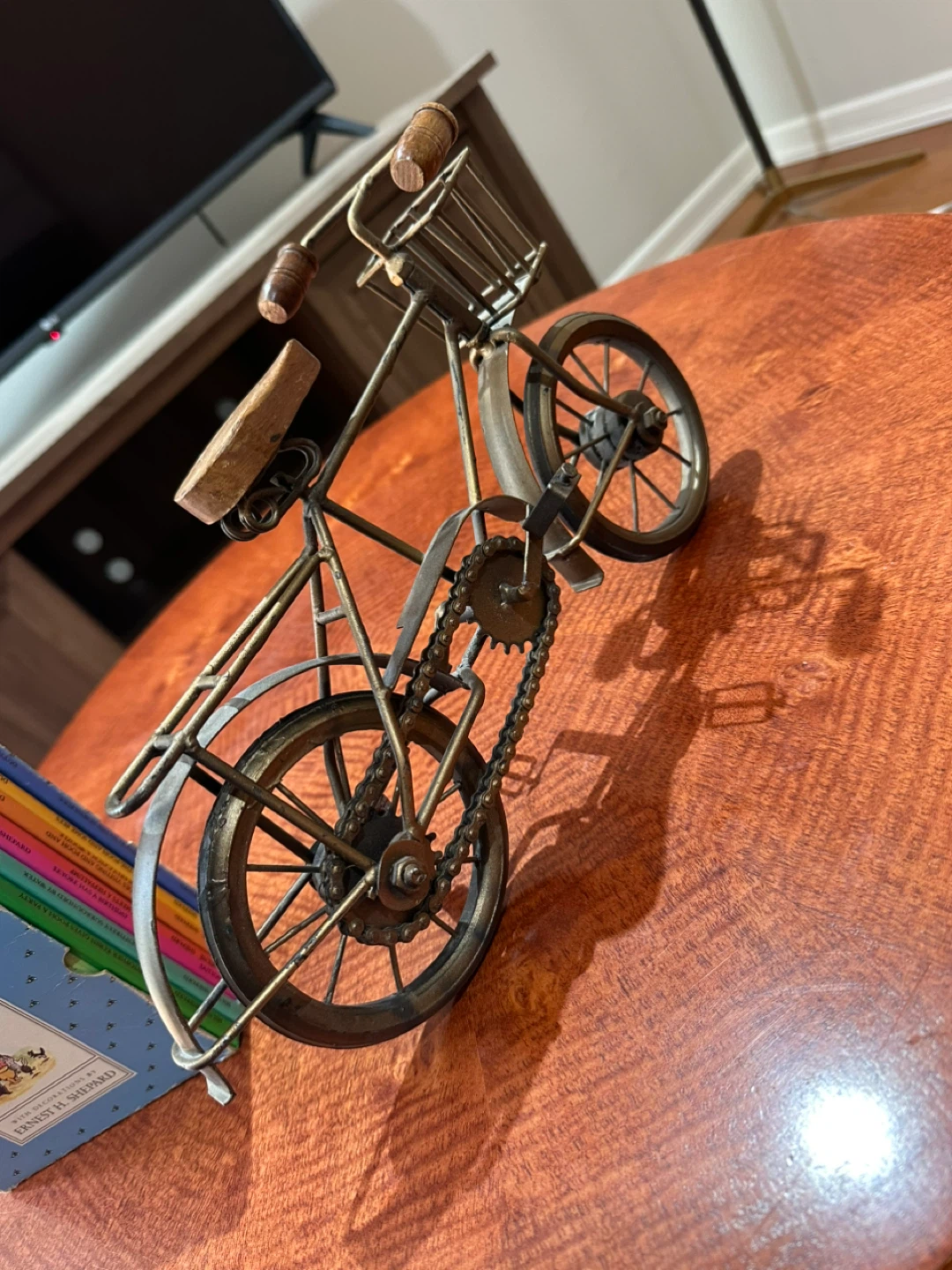 Metal Miniature Bicycle Decor