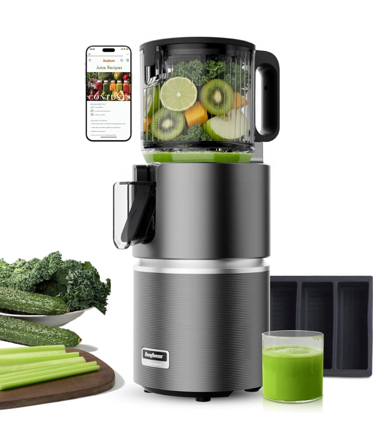 Anybear Cold Press Slow Juicer - Brand new