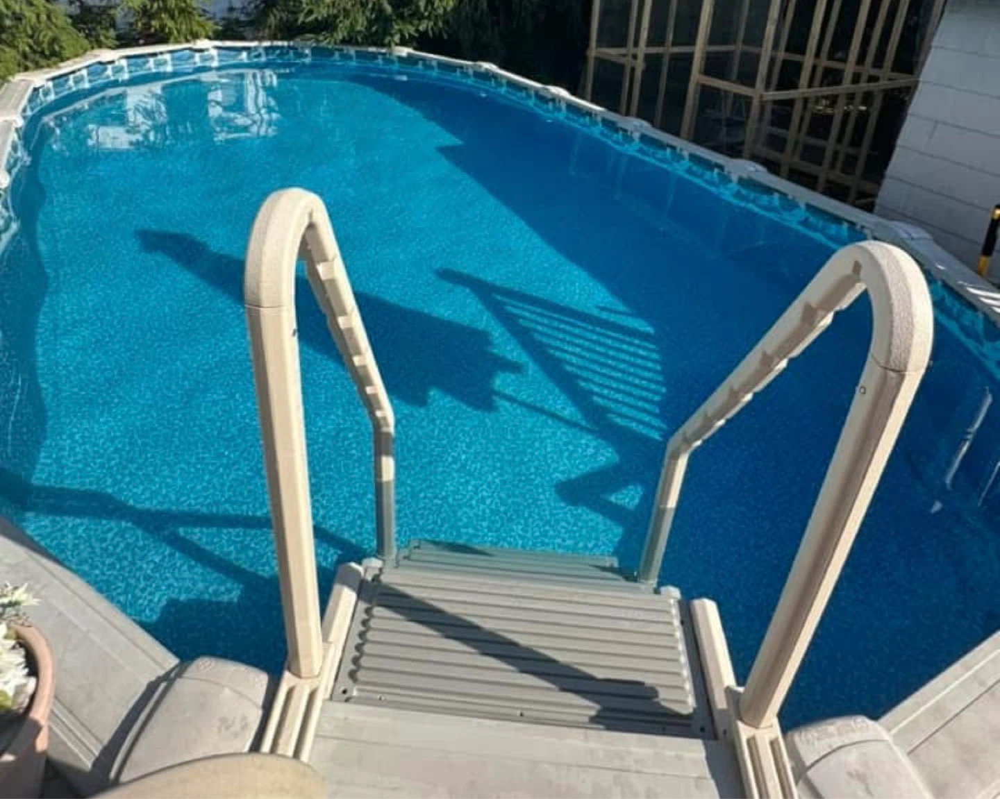 Confer Entry System Drop-In Pool Steps - photo 2