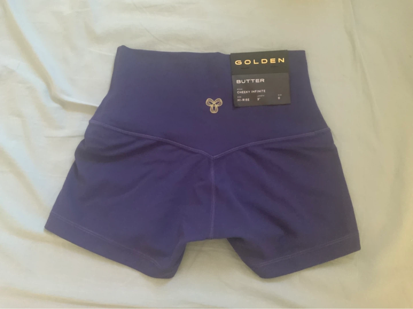 Golden Butter Cheeky Infinite Hi-Rise Shorts