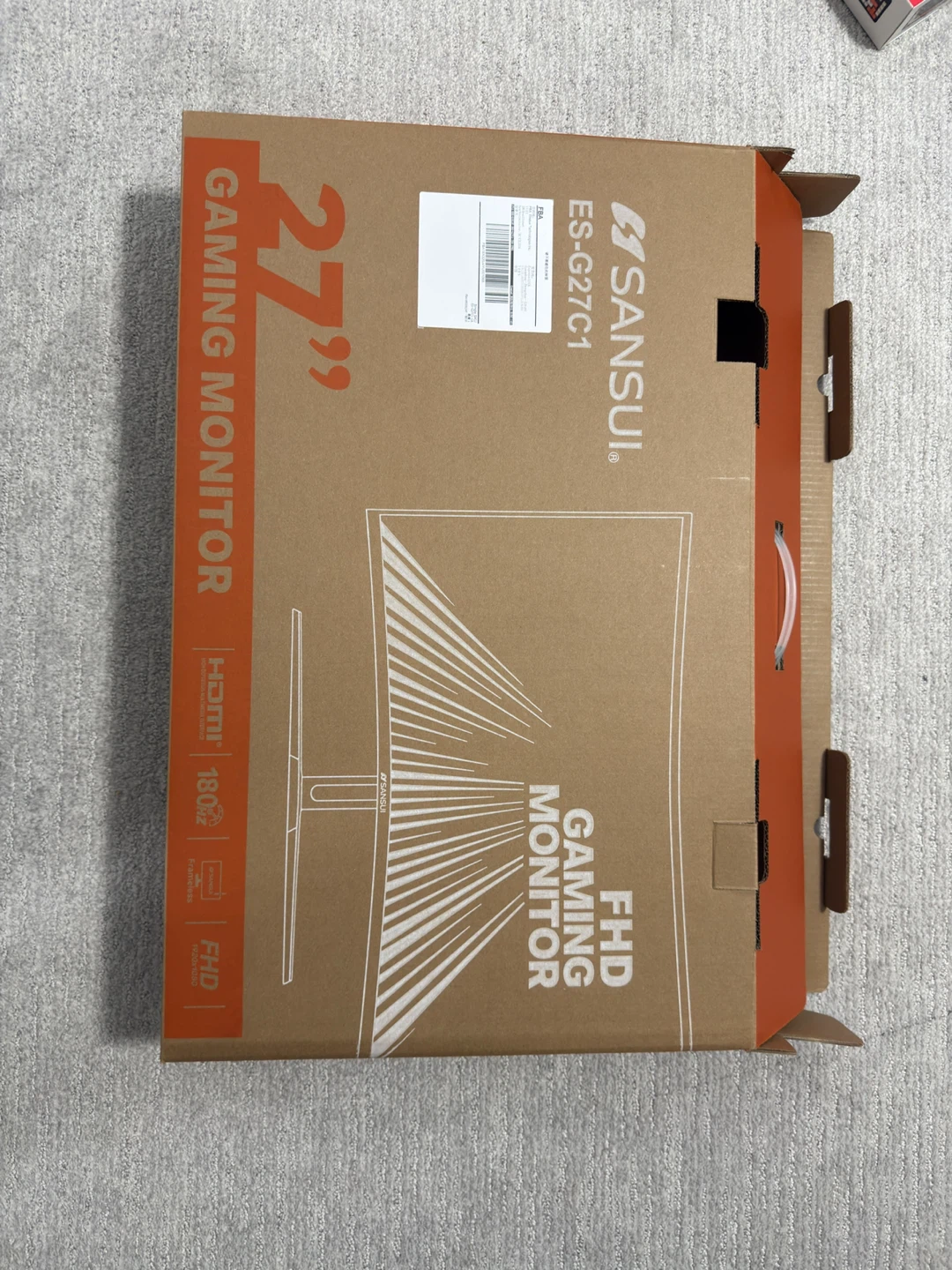 Sansui 27" FHD Gaming Monitor ES-G27C1