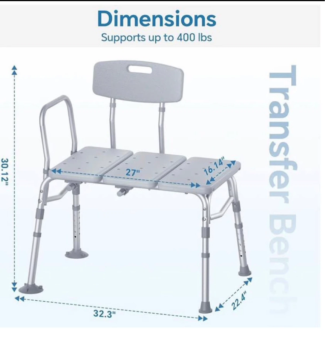 Homland tub transfer bench