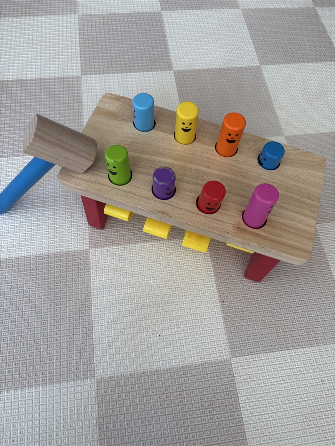 Melissa and DougWooden Peg Toy with Hammer - photo 2