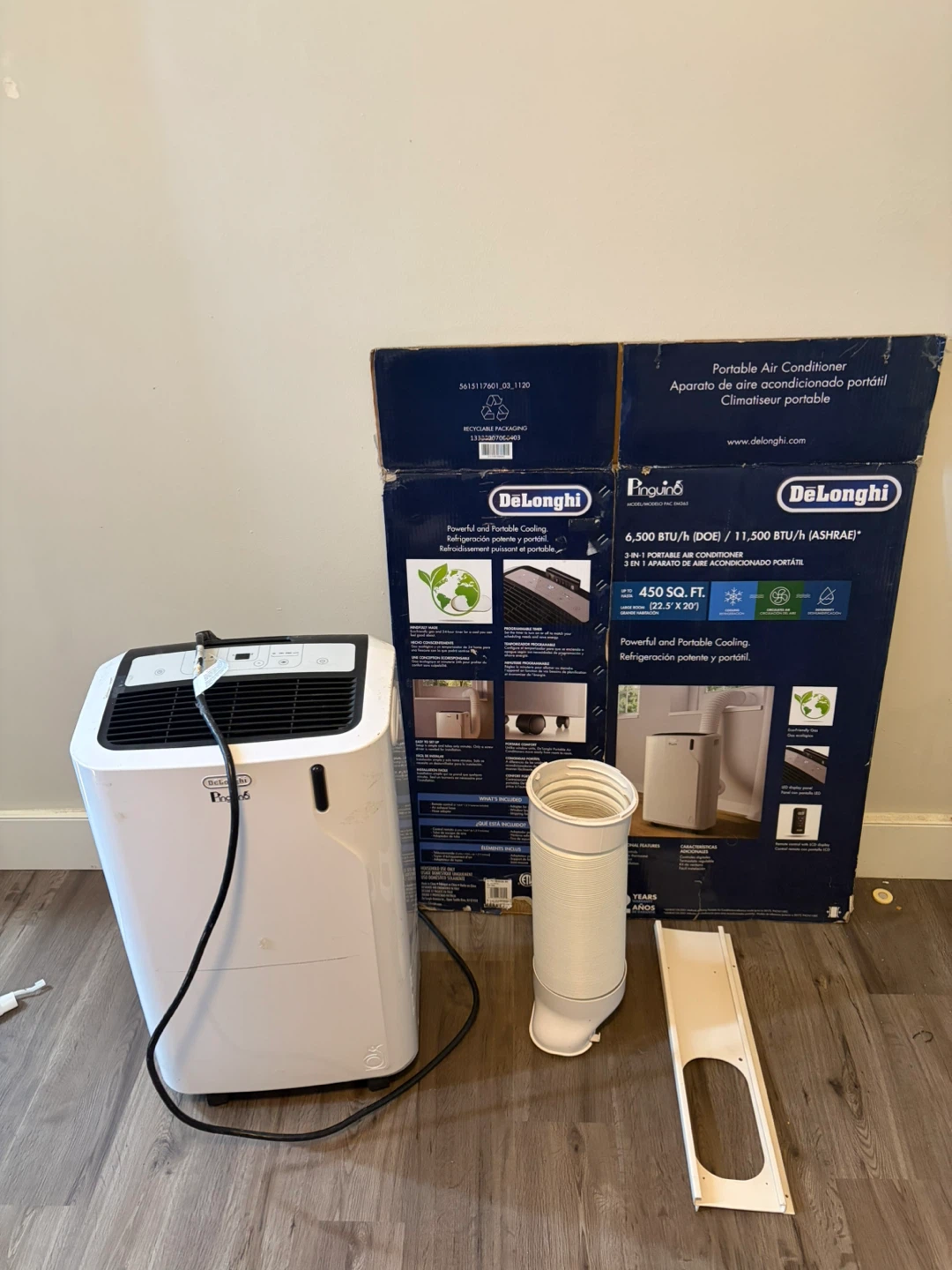 DeLonghi Pinguino Portable Air Conditioner 6500 BTU
