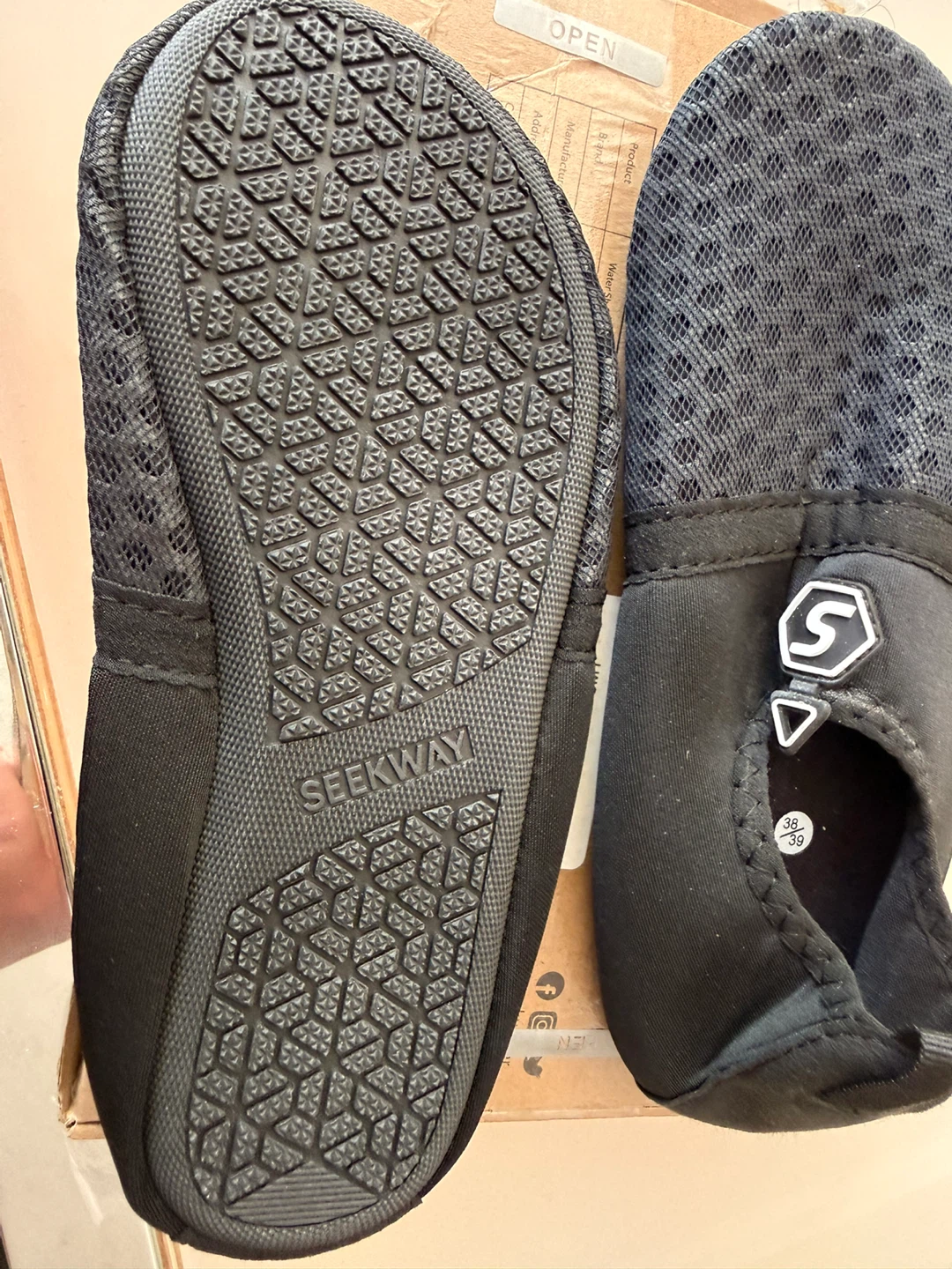 Seekway Water Shoes Black Size 38-39 - photo 3
