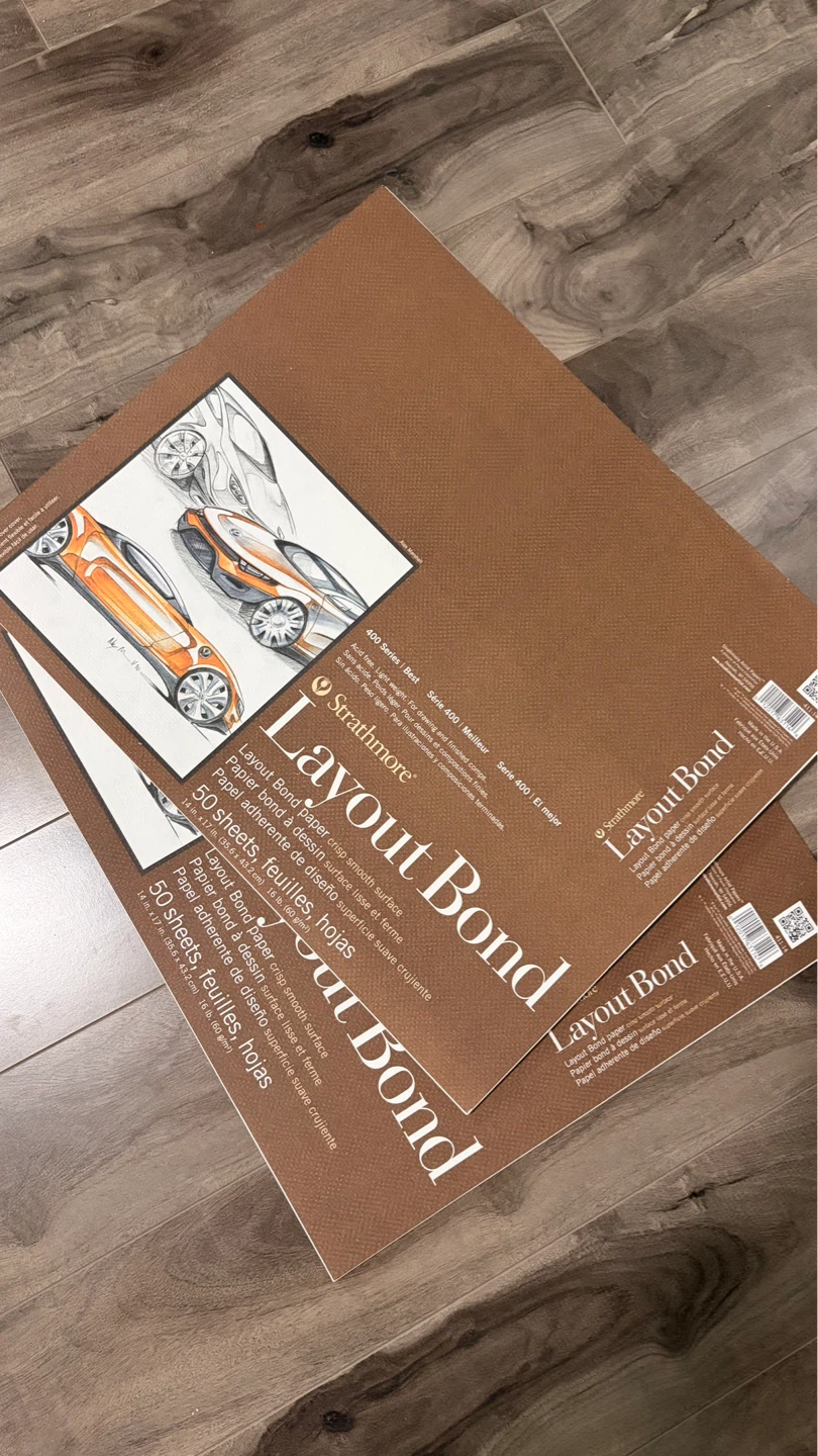 2 Strathmore Layout Bond Paper 50 Sheets Booklets