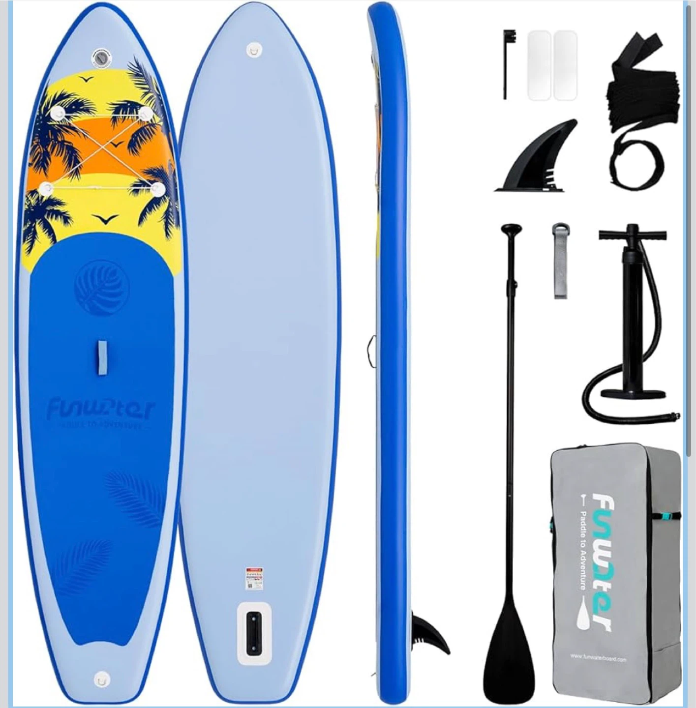 Brand New Funwater Inflatable Paddle Board