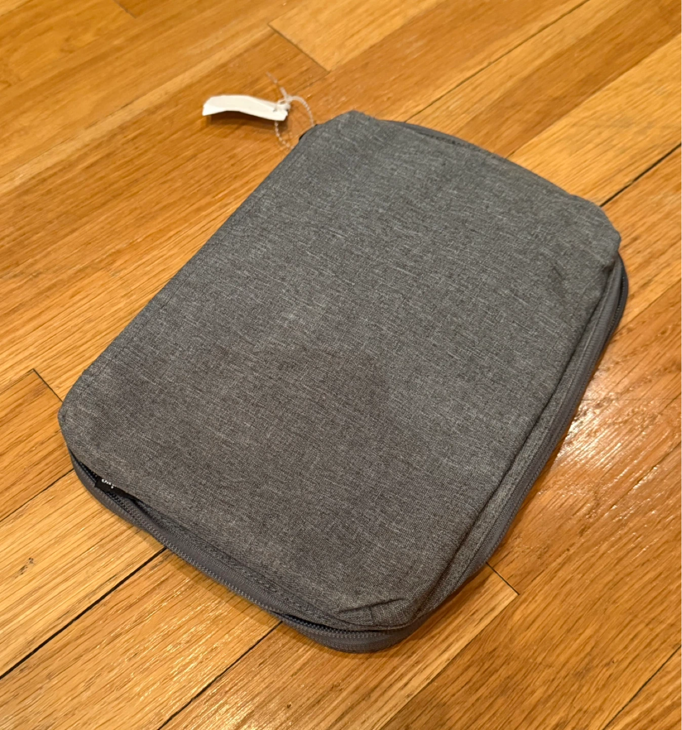 Gray Tech Organizer Pouch