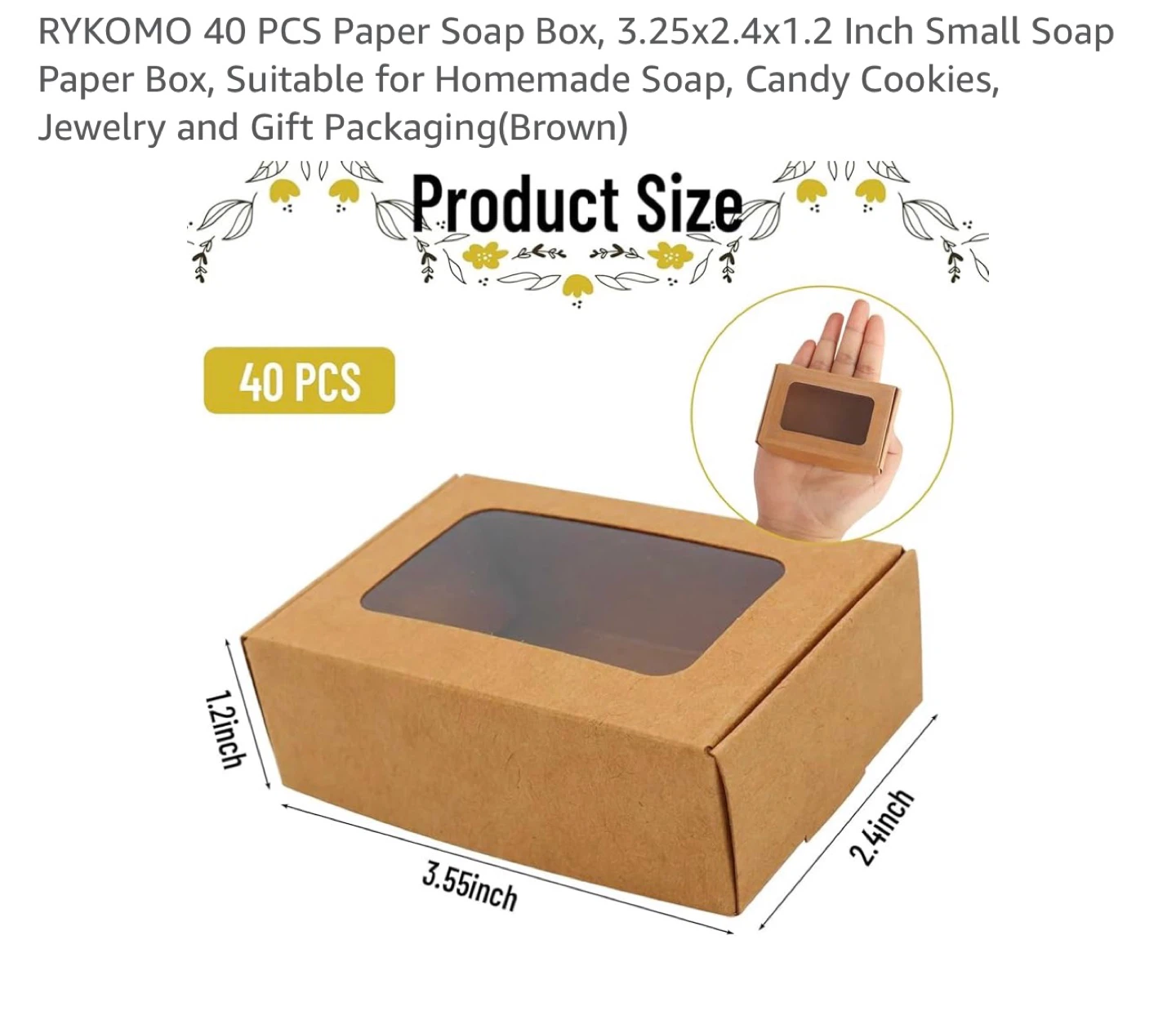 40 treat/soap boxes - photo 4