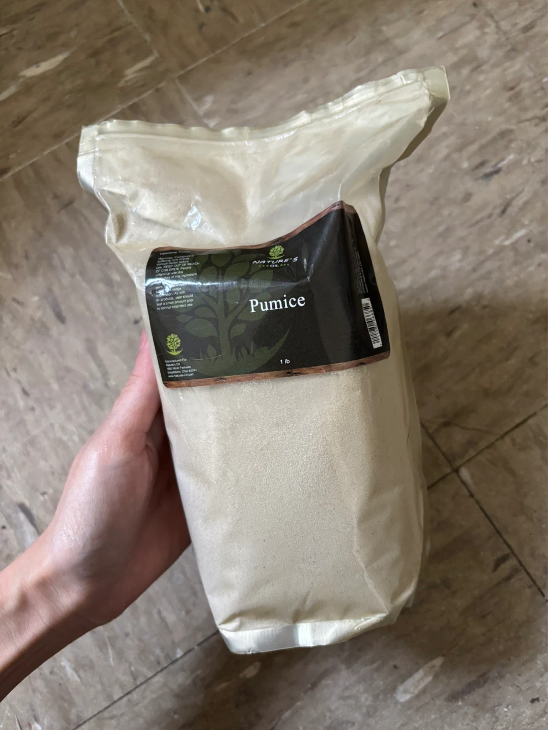 Nature's Oil Pumice - 1 lb