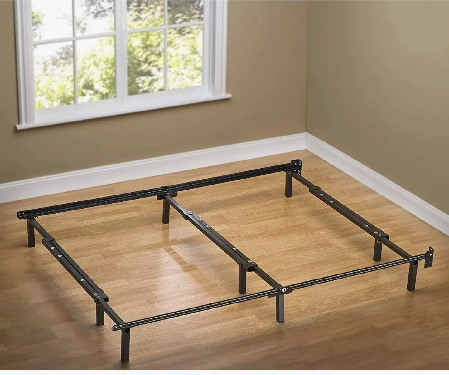 Queen Bed Set – Headboard + Frame + Box Spring - photo 5