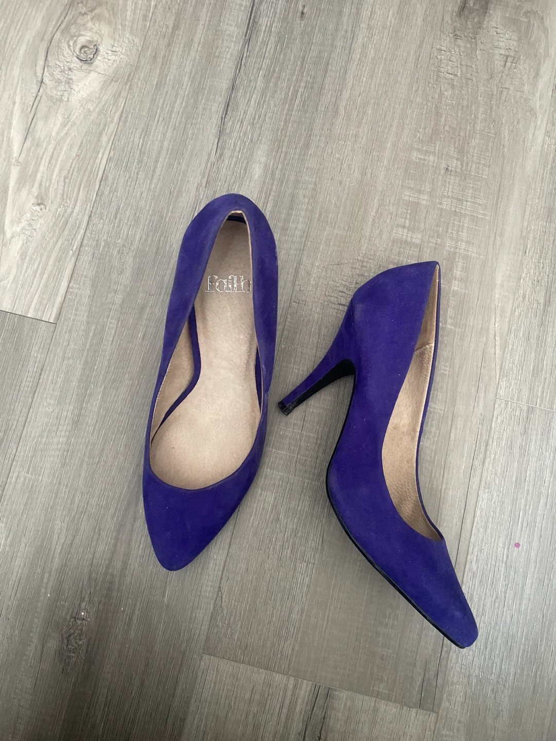 Faith Purple Suede Pumps - photo 4