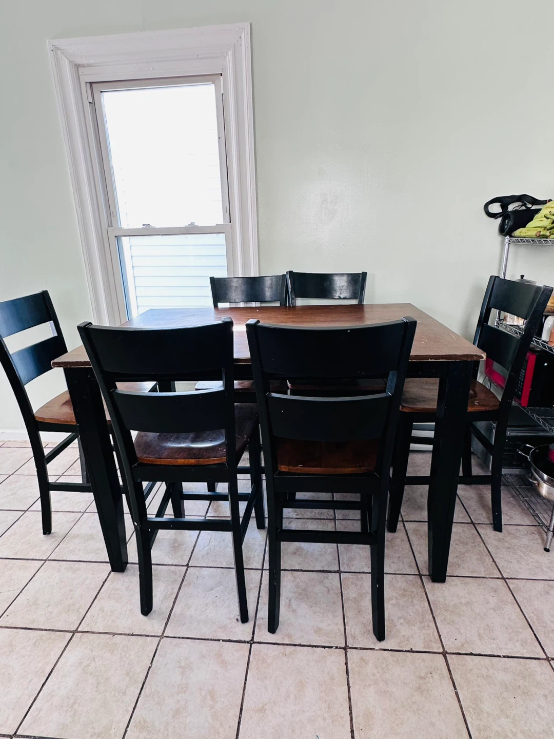 Dining Table Set with 6 Chairs